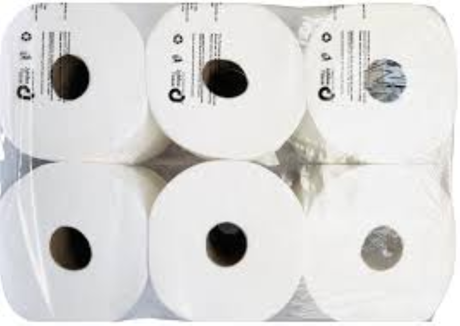  Celine Professional Eco Rolls - 200 Metres. Premium Blended   2 Ply - Twelve Pack Unwrapped